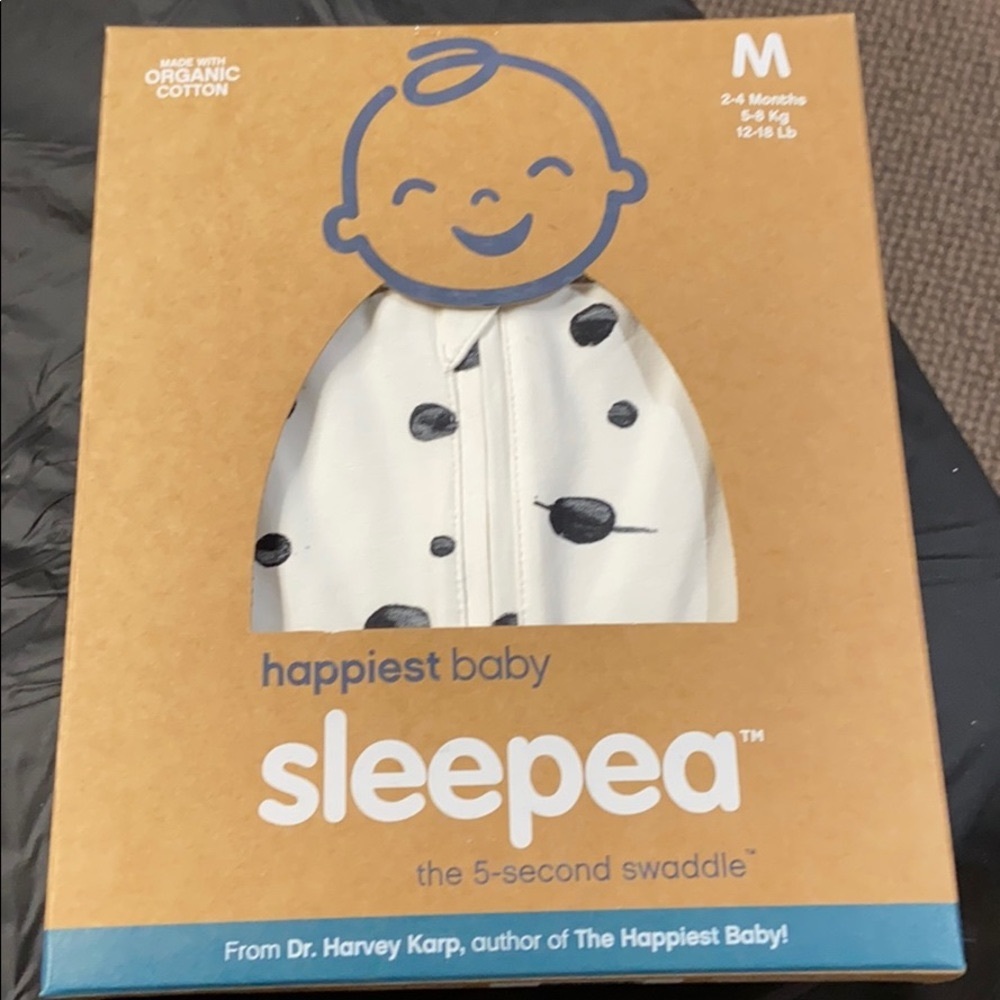 NIB Snoo Sleepea swaddle medium